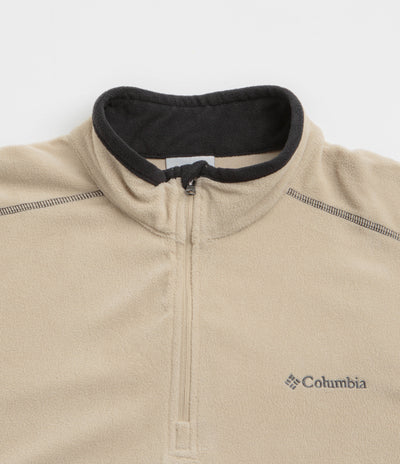 Columbia Klamath Range II 1/2 Zip Fleece in Ancient Fossil and Black