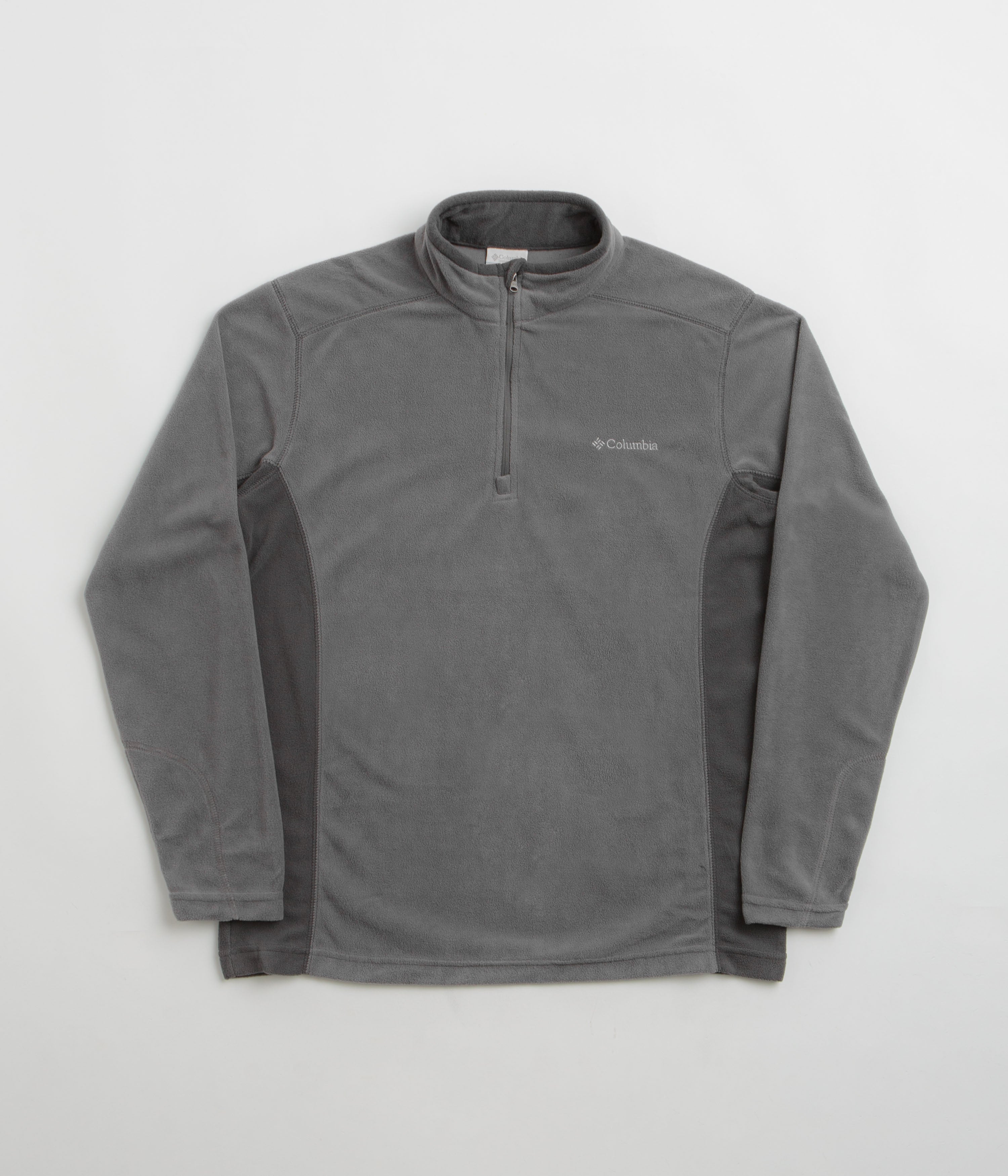 Columbia Klamath Range II 1/2 Zip Fleece in City Grey and Shark