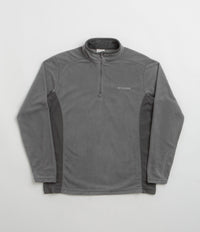 Columbia Klamath Range II 1/2 Zip Fleece in City Grey and Shark