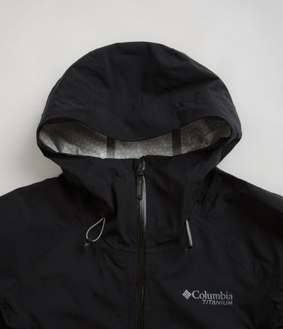 Columbia Mazama Trail Shell Jacket in Black