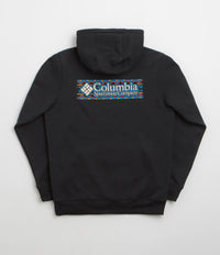 Columbia Meridian Creek Graphic Hoodie in Black and Branded Blanket