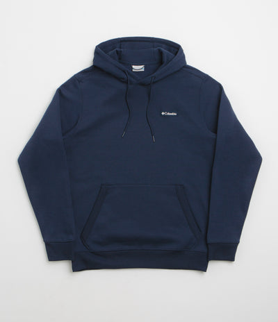 Columbia Meridian Creek Graphic Hoodie in Collegiate Navy and Branded Blanket