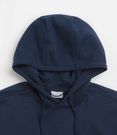 Columbia Meridian Creek Graphic Hoodie in Collegiate Navy and Branded Blanket