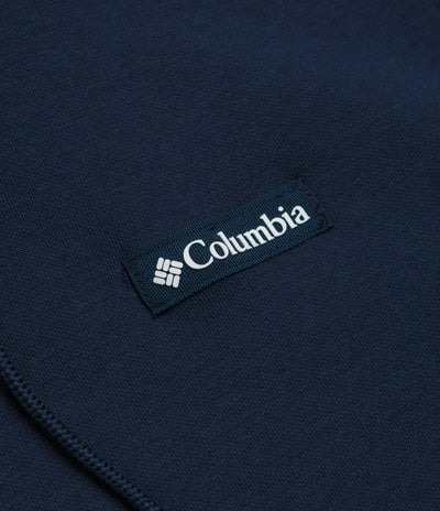 Columbia Meridian Creek Graphic Hoodie in Collegiate Navy and Branded Blanket