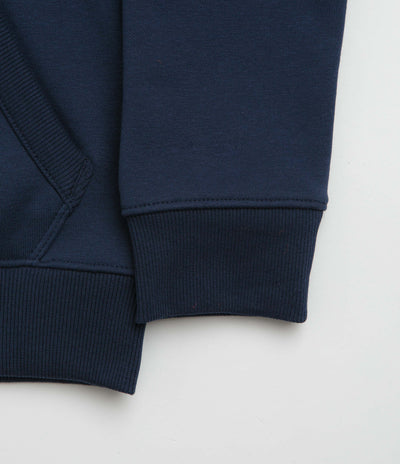 Columbia Meridian Creek Graphic Hoodie in Collegiate Navy and Branded Blanket