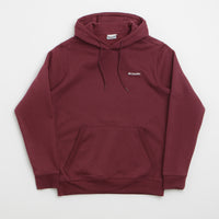 Columbia Meridian Creek Graphic Hoodie in Rich Wine and Branded Blanket thumbnail