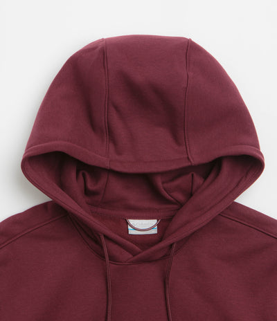Columbia Meridian Creek Graphic Hoodie in Rich Wine and Branded Blanket