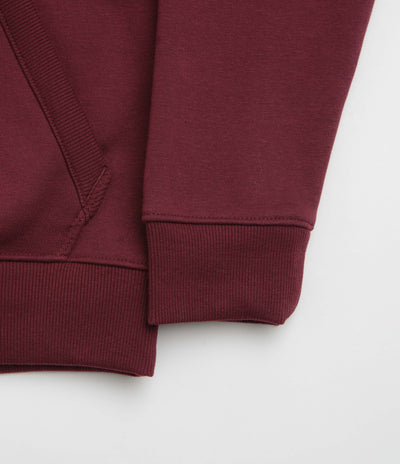 Columbia Meridian Creek Graphic Hoodie in Rich Wine and Branded Blanket