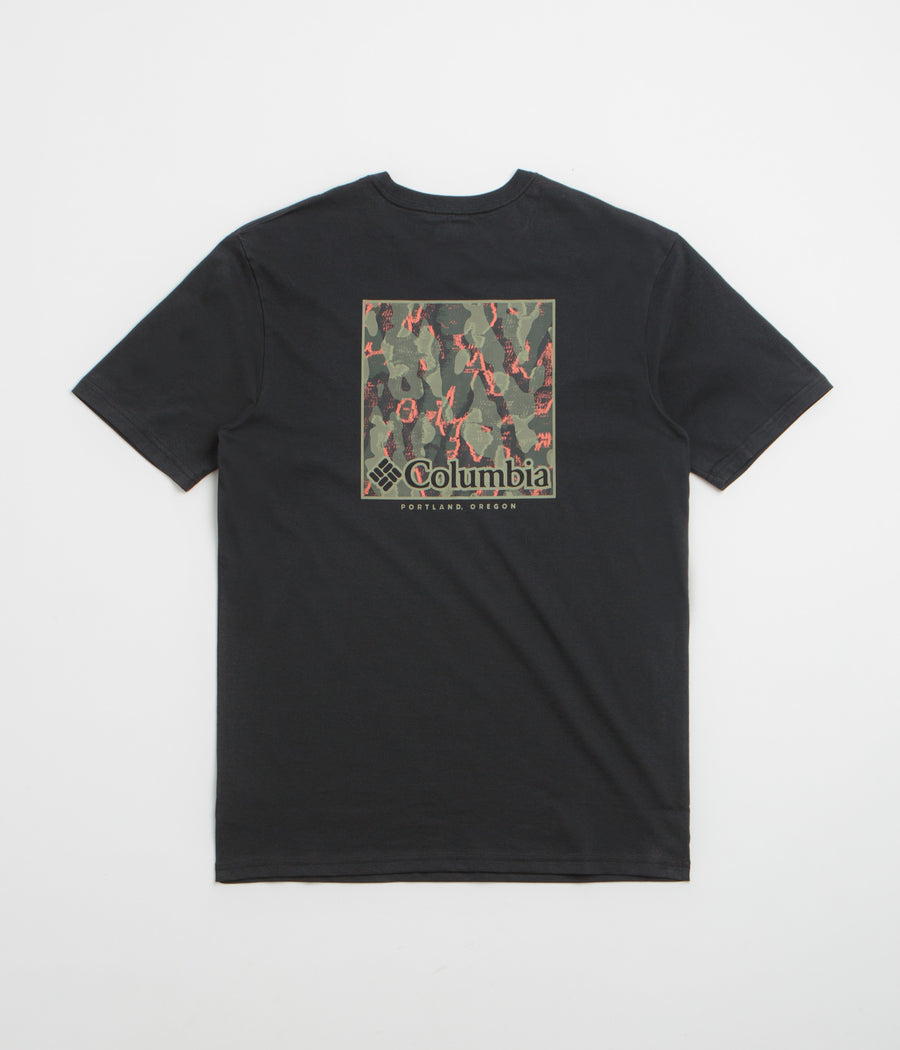 Columbia North Cascades T-Shirt in Black and Framed Treebark