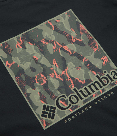 Columbia North Cascades T-Shirt - Black / Framed Treebark
