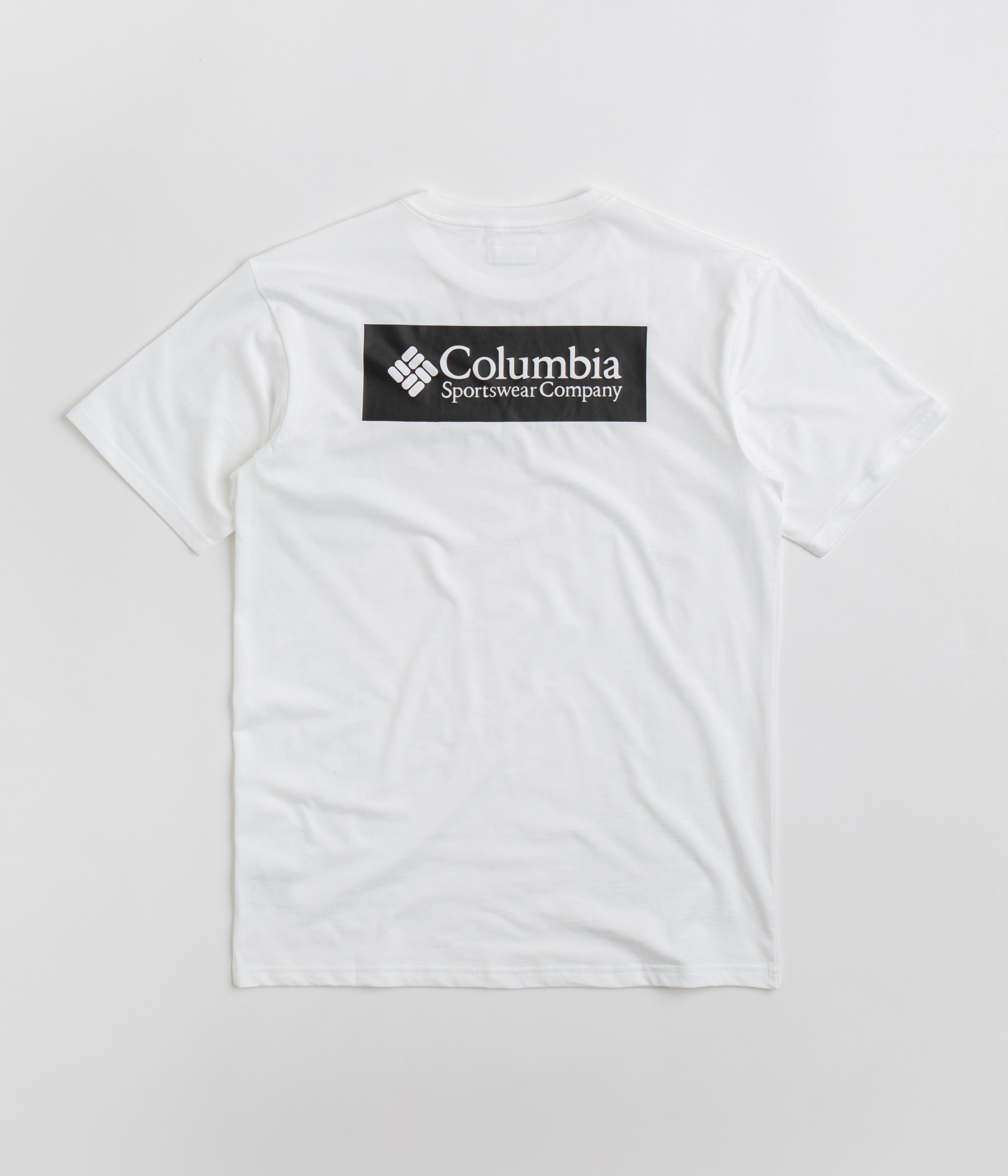 Columbia North Cascades T-Shirt in White and CSC Box Logo