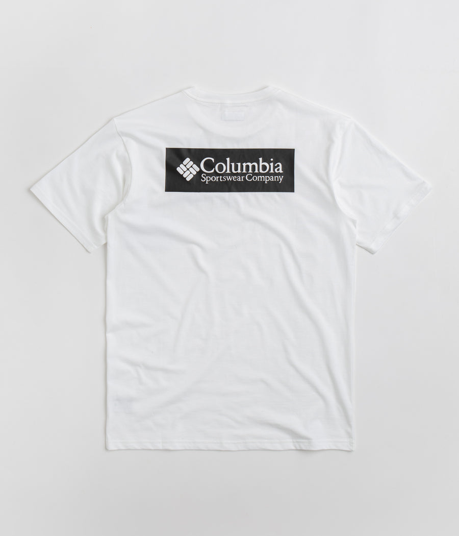 Columbia North Cascades T-Shirt in White and CSC Box Logo