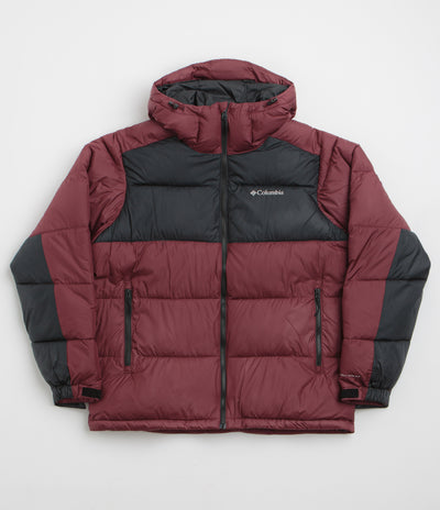 Columbia Pike Lake II Hooded Jacket - Rich Wine / Black