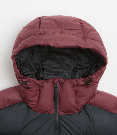 Columbia Pike Lake II Hooded Jacket - Rich Wine / Black