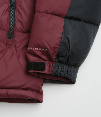 Columbia Pike Lake II Hooded Jacket - Rich Wine / Black