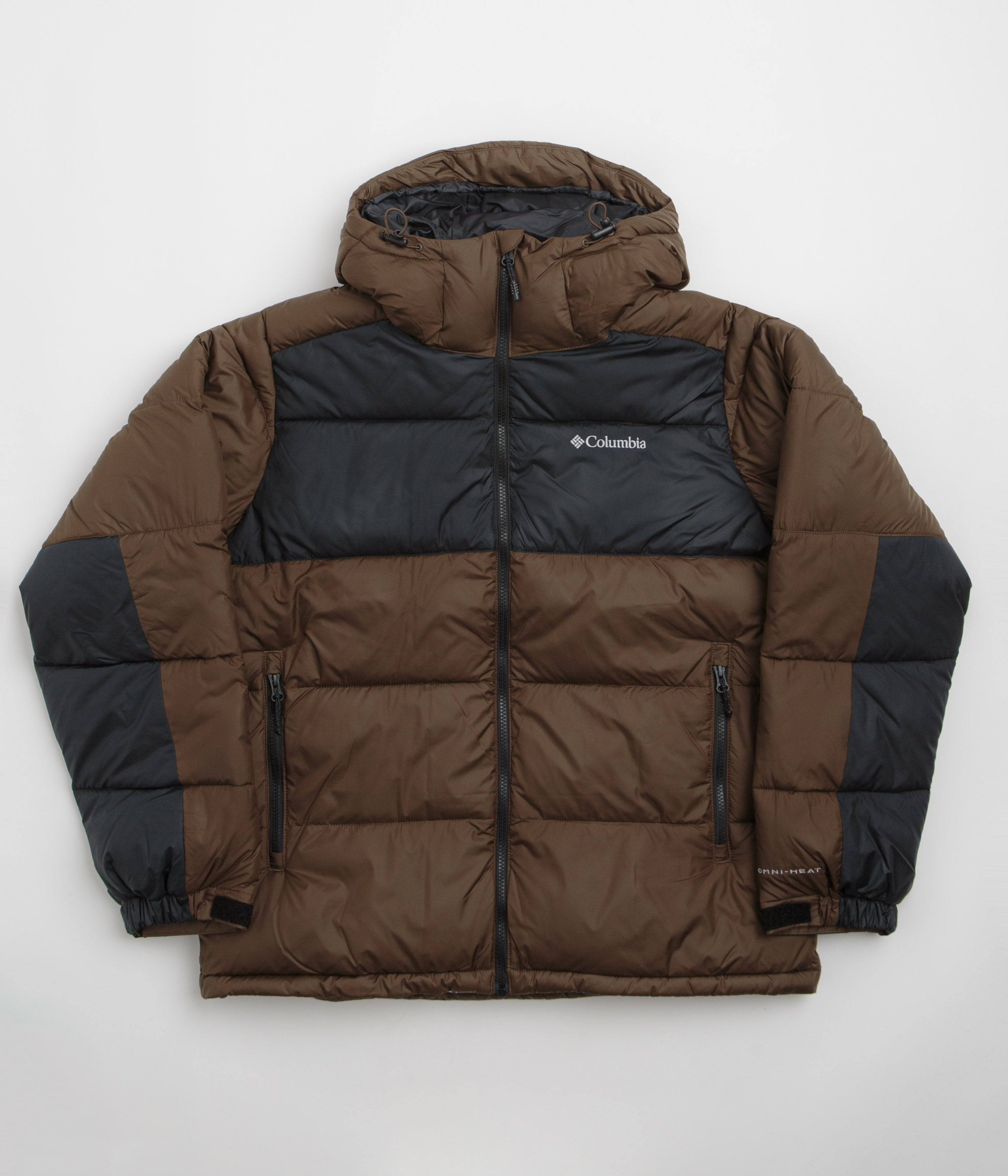 Columbia Pike Lake II Hooded Jacket - Tobacco / Black