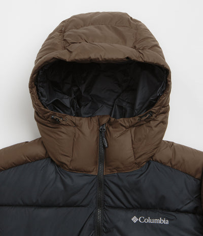 Columbia Pike Lake II Hooded Jacket - Tobacco / Black