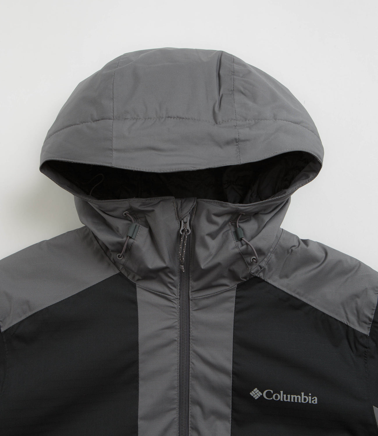 Grey and black columbia jacket 2025