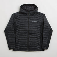 Columbia Powder Pass Hybrid Hooded Jacket in Black thumbnail