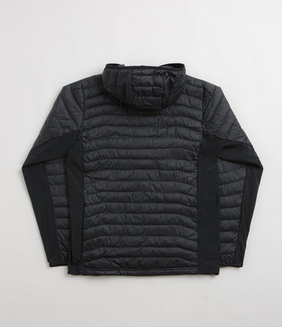 Columbia Powder Pass Hybrid Hooded Jacket in Black