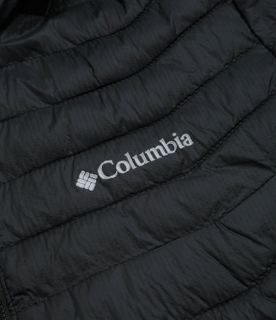 Columbia Powder Pass Hybrid Hooded Jacket in Black