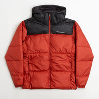 Columbia Puffect Hooded Jacket - Warp Red / Shark thumbnail