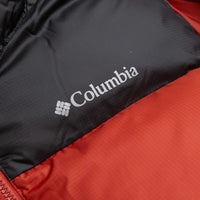 Columbia Puffect Hooded Jacket - Warp Red / Shark thumbnail