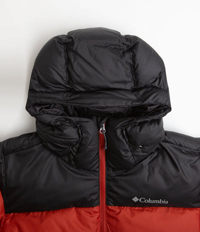 Columbia Puffect Hooded Jacket - Warp Red / Shark