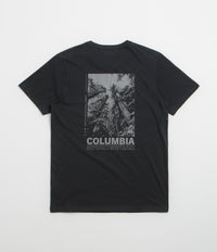 Columbia Rapid Ridge Back Graphic II T-Shirt in Black and Amazing Heights