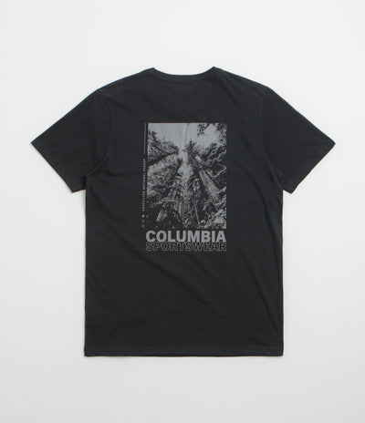 Columbia Rapid Ridge Back Graphic II T-Shirt - Black / Amazing Heights