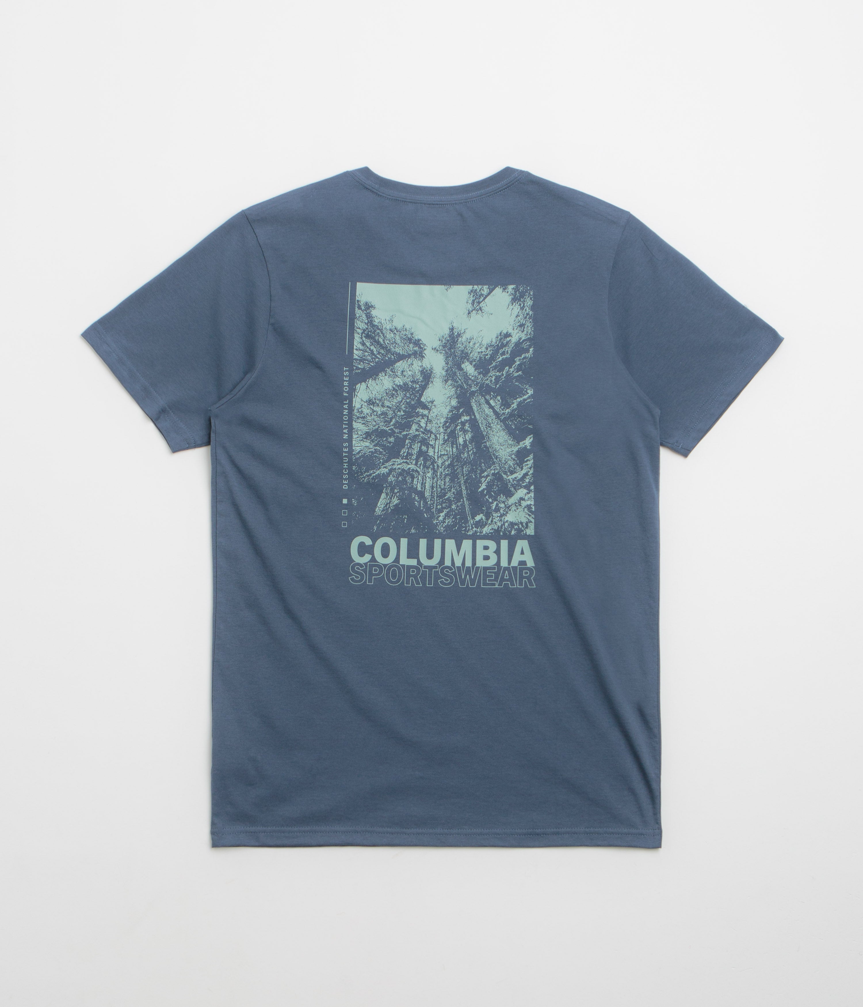 Columbia Rapid Ridge Back Graphic II T-Shirt in Dark Mountain and Amazing Heights