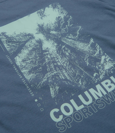 Columbia Rapid Ridge Back Graphic II T-Shirt - Dark Mountain / Amazing Heights