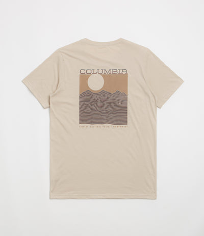 Columbia Rapid Ridge Back Graphic II T-Shirt - Dark Stone / Framed Landscape