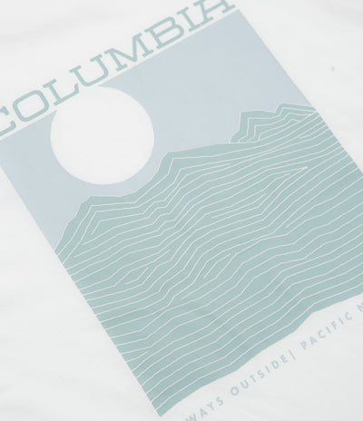Columbia Rapid Ridge Back Graphic II T-Shirt - White / Framed Landscape