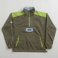 Columbia Riptide Anorak in Stone Green and Napa Green / Whisper thumbnail