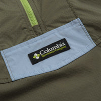 Columbia Riptide Anorak in Stone Green and Napa Green / Whisper thumbnail