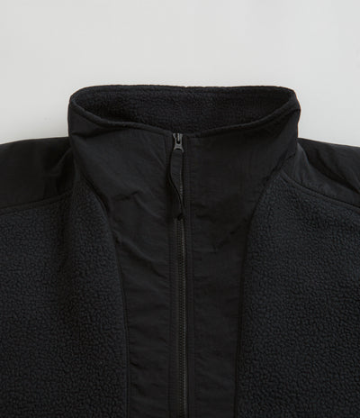 Columbia Riptide Fleece in Black and Salmon Rose