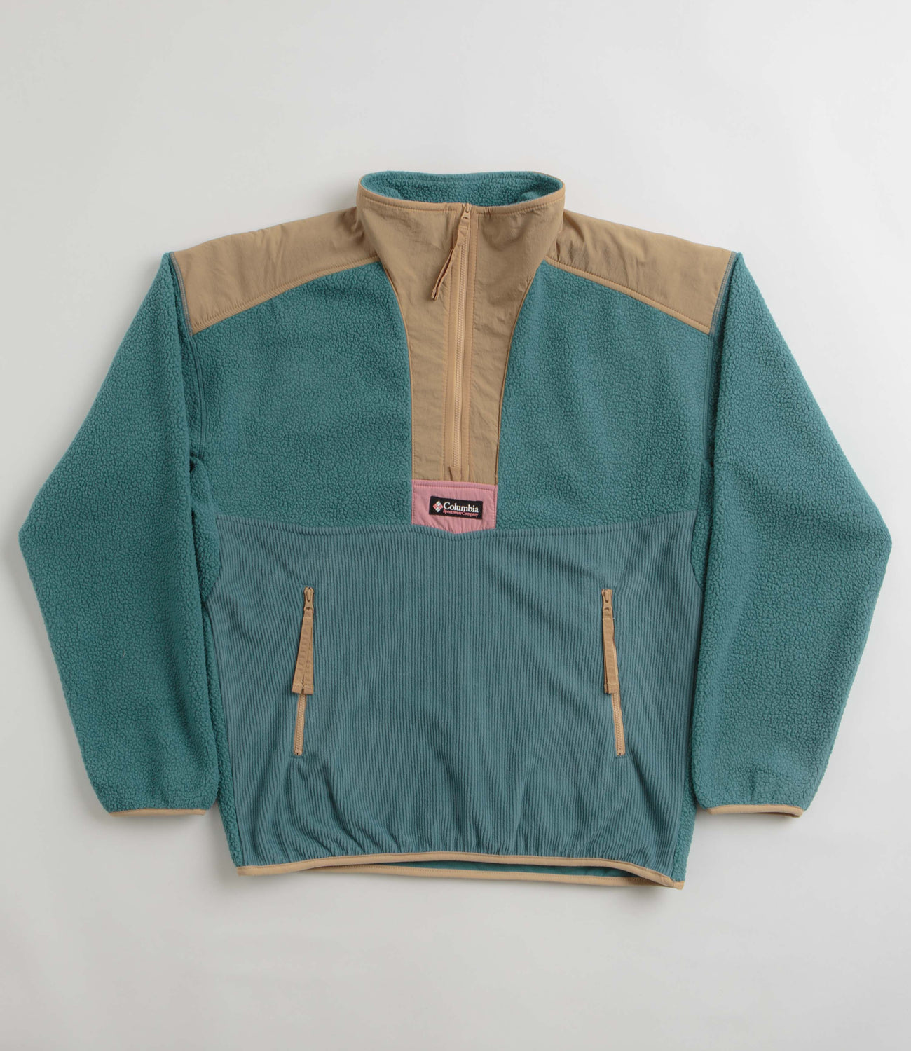 Columbia Riptide Fleece - Cloudburst / Canoe / Salmon Rose | Flatspot