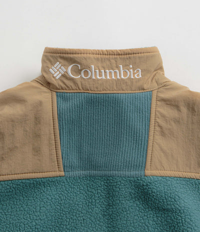 Columbia Riptide Fleece in Cloudburst and Canoe / Salmon Rose