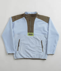 Columbia Riptide Fleece in Whisper and Stone Green / Napa Green