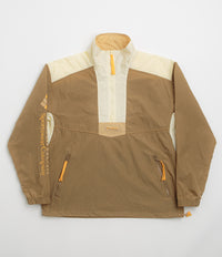 Columbia Riptide II Retro Windbreaker Anorak in Delta and Lemon Wash