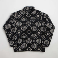 Columbia Rugged Ridge High Pile Half Zip Fleece - Black Checked Out / Black thumbnail