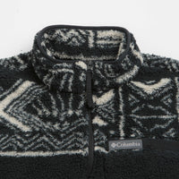 Columbia Rugged Ridge High Pile Half Zip Fleece - Black / Deschutes Days thumbnail