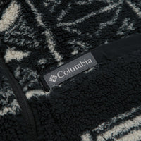 Columbia Rugged Ridge High Pile Half Zip Fleece - Black / Deschutes Days thumbnail