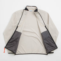 Columbia Sequoia Grove Full Zip Fleece in Dark Stone and Black thumbnail