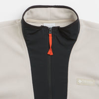 Columbia Sequoia Grove Full Zip Fleece in Dark Stone and Black thumbnail