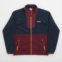 Columbia Sequoia Grove Full Zip Fleece - Rich Wine / Collegiate Navy thumbnail