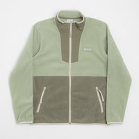 Columbia Sequoia Grove Full Zip Fleece in Safari and Stone Green thumbnail