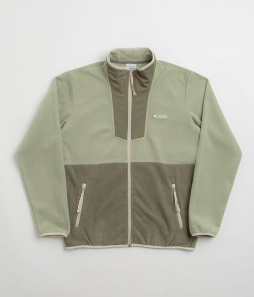 Columbia Sequoia Grove Full Zip Fleece - Safari / Stone Green