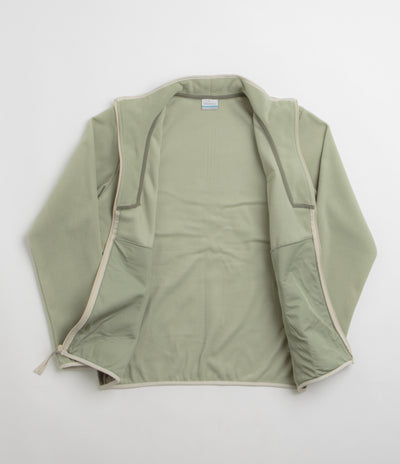 Columbia Sequoia Grove Full Zip Fleece - Safari / Stone Green